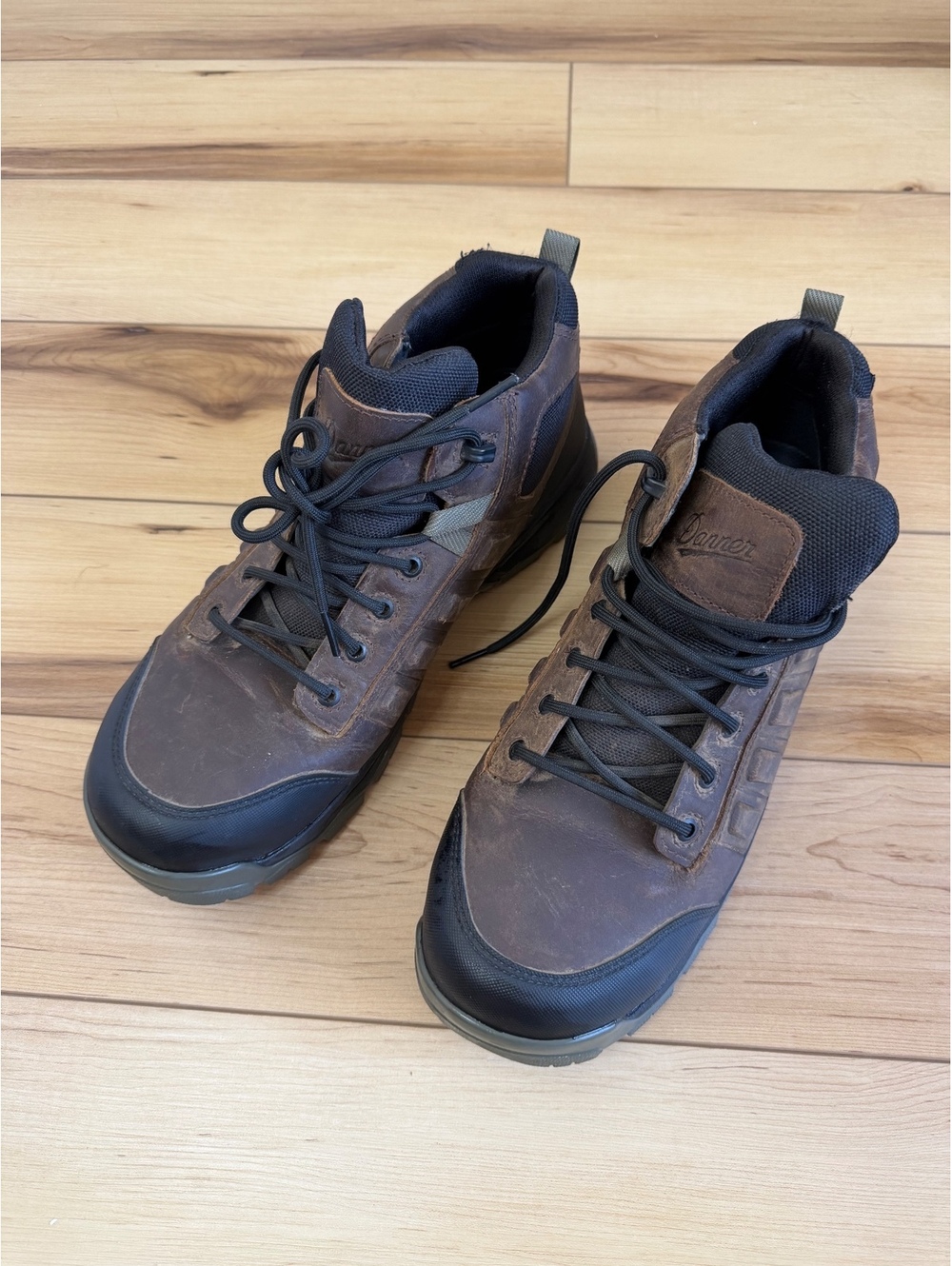 Danner Wheat Ridge Alloy Toe Leather Work Boots Mens 11 EE Wide